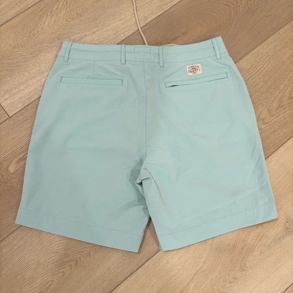 Men's Faherty All Day Shorts - Seafoam - Picture 2 of 2